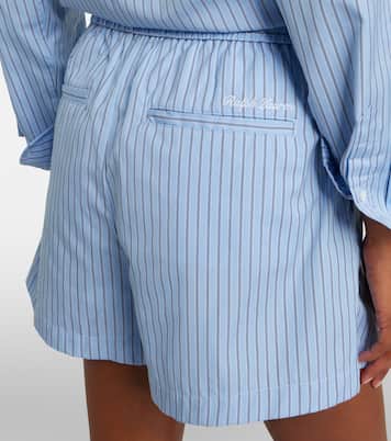 x Wimbledon striped cotton shorts | Polo Ralph Lauren