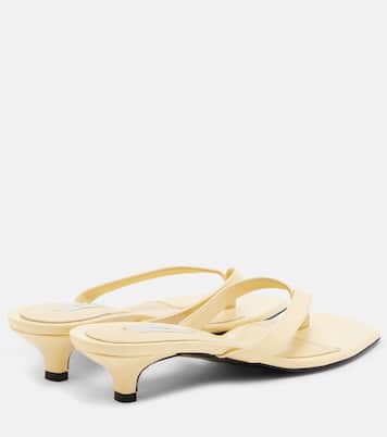 Leather thong sandals | Toteme