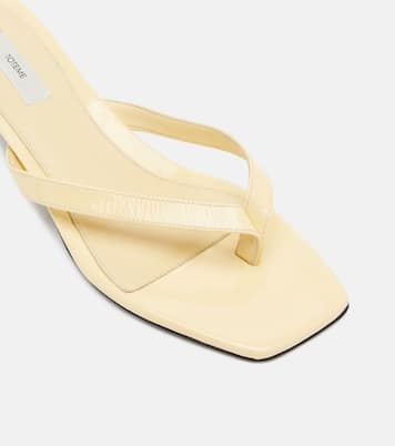 Leather thong sandals | Toteme