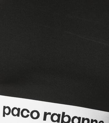 Cropped-Top aus Jersey | Rabanne