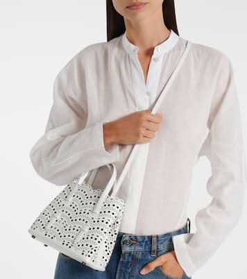 Le Mina 20 New Vienne leather tote bag | Alaïa