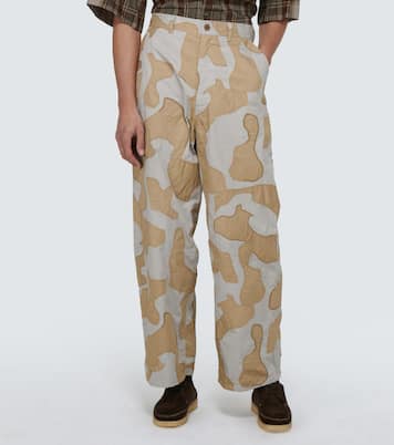 Bedruckte Hose aus Baumwolle | Undercover