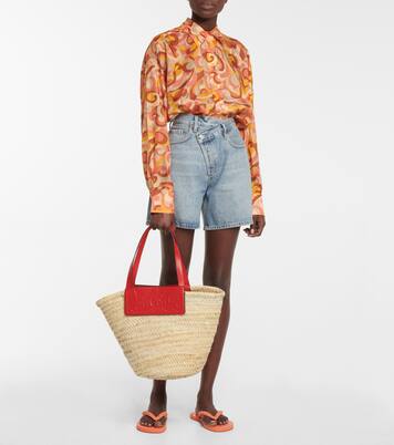 Loubishore woven tote | Christian Louboutin