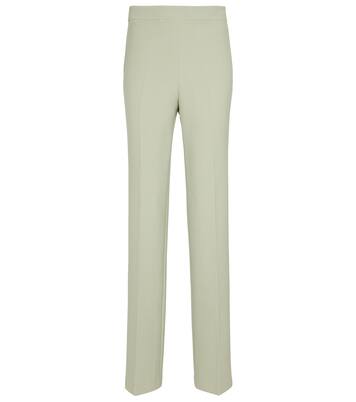 Pantalon droit Goldie en crêpe | Safiyaa