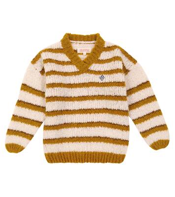 Stripes Toucan wool-blend sweater | The Animals Observatory