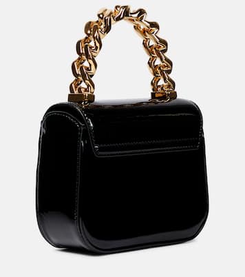 Tote Bag La Medusa Mini aus Lackleder | Versace