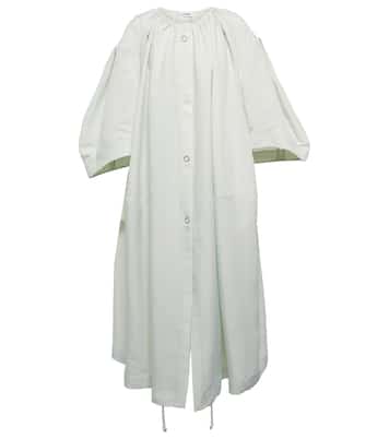 Oversize-Mantel aus Taft | Jil Sander