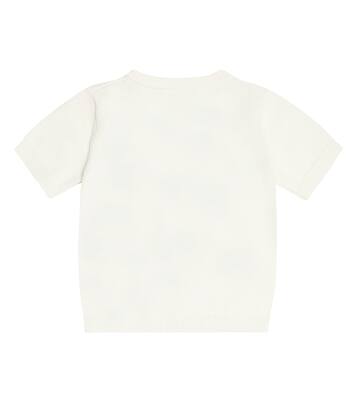 Akita intarsia-knit cotton sweater | Bonpoint