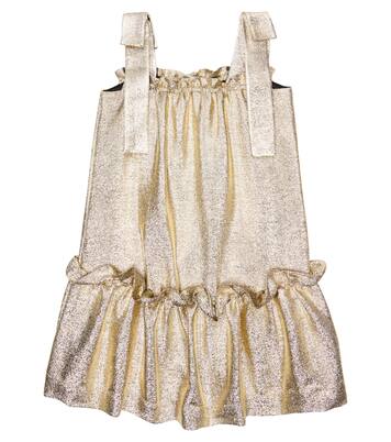 Metallic dress | Stella McCartney Kids