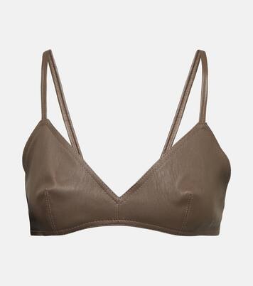 Bralette Sierra aus Leder | The Mannei