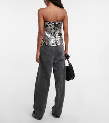 Bustier Mandy mit Pailletten | Isabel Marant