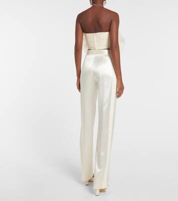 Macie silk organza bustier | Danielle Frankel