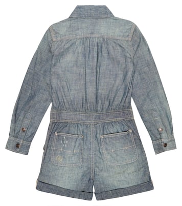 Cotton chambray playsuit | Polo Ralph Lauren Kids