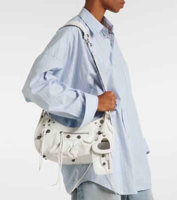 Le Cagole Small leather shoulder bag | Balenciaga
