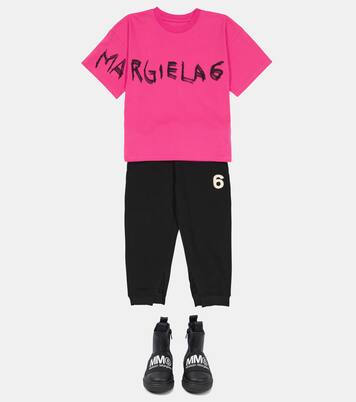 Cotton jersey sweatpants | MM6 Maison Margiela Kids