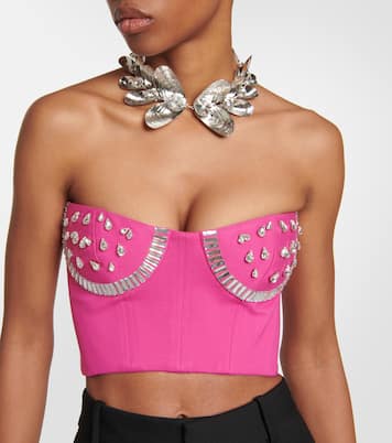 Verziertes Bustier-Top | Area