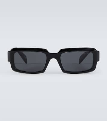 Eckige Sonnenbrille Symbole | Prada