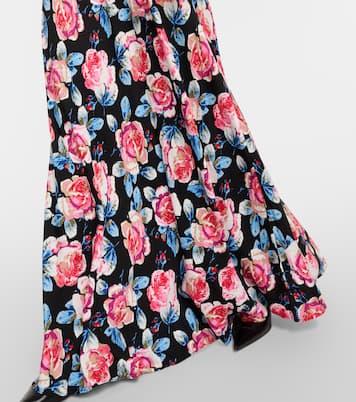 Bedrucktes Maxikleid Monika aus Satin | Diane von Furstenberg