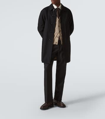 Cotton gabardine car coat | Burberry