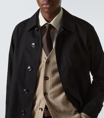 Cotton gabardine car coat | Burberry