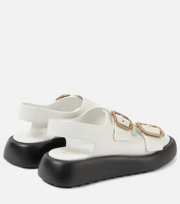 Gomma leather sandals | Tod's