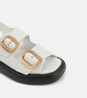 Gomma leather sandals | Tod's