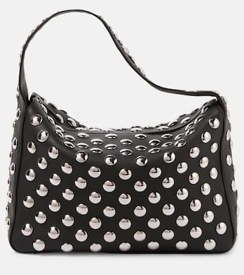 Elena Small studded leather shoulder bag | Khaite