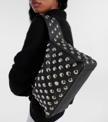 Elena Small studded leather shoulder bag | Khaite