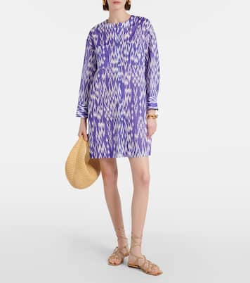 Robe chemise Hurricane imprimée en coton | Eres