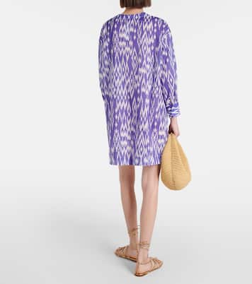 Robe chemise Hurricane imprimée en coton | Eres