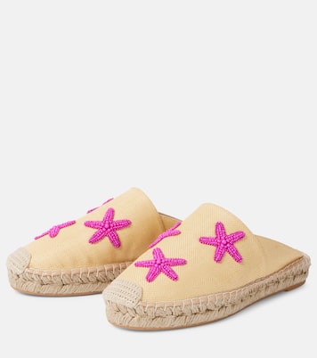 Starfish珠饰草编鞋 | Valentino Garavani