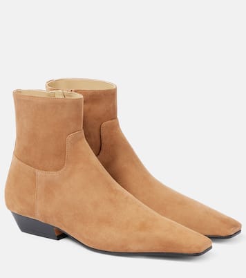 Marfa suede ankle boots | Khaite