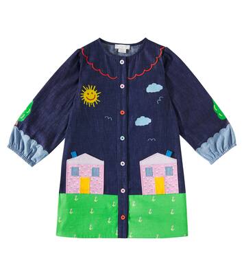 Robe imprimée en jean | Stella McCartney Kids