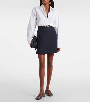 Mary Ribbon bouclé Mary Jane flats | Gianvito Rossi