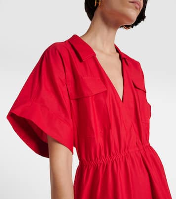 Robe longue en coton | Adriana Degreas