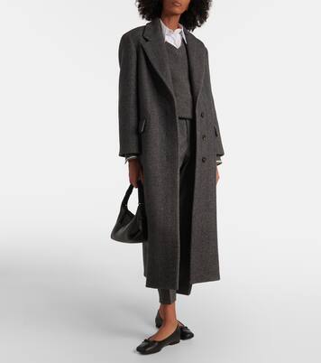 Wool and cashmere overcoat | Brunello Cucinelli