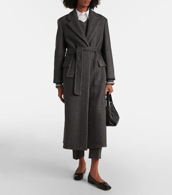 Wool and cashmere overcoat | Brunello Cucinelli