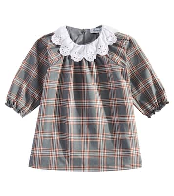 Baby Kleid aus Baumwolle mit Spitze | Tartine et Chocolat
