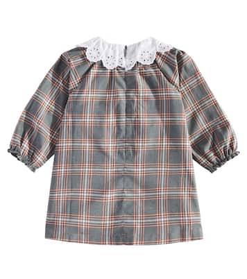Baby Kleid aus Baumwolle mit Spitze | Tartine et Chocolat