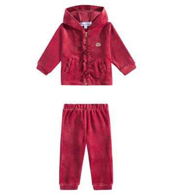 Baby ruffled jersey tracksuit | Tartine et Chocolat