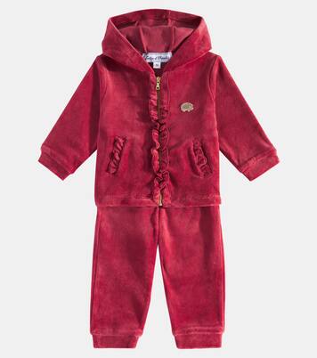 Baby ruffled jersey tracksuit | Tartine et Chocolat