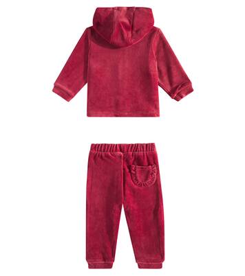 Baby ruffled jersey tracksuit | Tartine et Chocolat