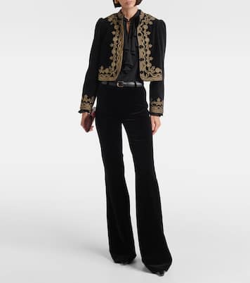 Bestickte Jacke Denver aus Baumwolle | Rixo