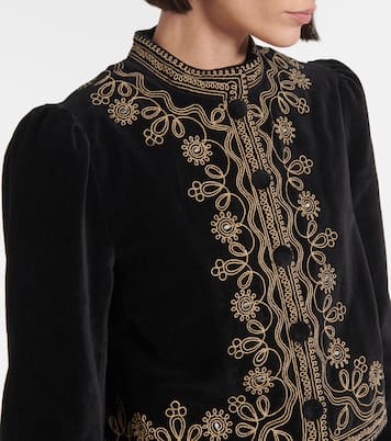 Bestickte Jacke Denver aus Baumwolle | Rixo