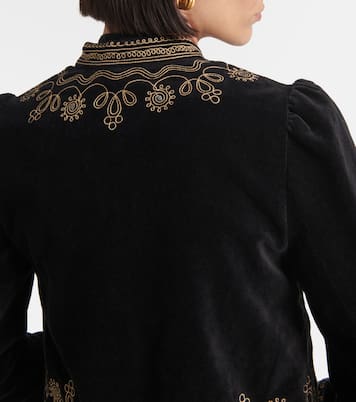 Bestickte Jacke Denver aus Baumwolle | Rixo