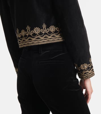 Bestickte Jacke Denver aus Baumwolle | Rixo