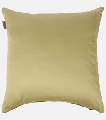 Embroidered cotton satin cushion | Etro