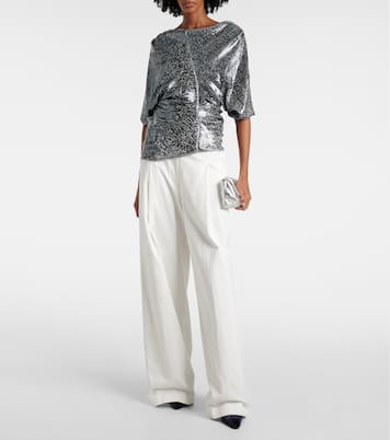 Top mit Pailletten | Dries Van Noten