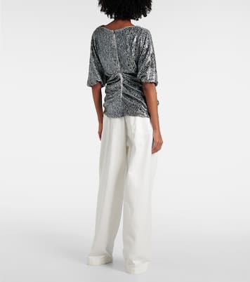 Top mit Pailletten | Dries Van Noten