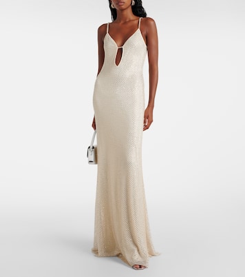 Robe longue à ornements | Self-Portrait